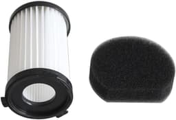 Verpakking van 6 stuks - 3 sets - Elke set bevat 1 filterpatroon en 1 filterwatten - Voor MOOSOO D600/D601 - Voor Akitas AK585K V8 stofzuiger -filter die wasbaar en herbruikbaar — thumbnail 5