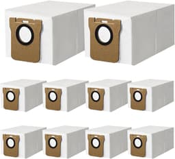 10 stucks-stofzakken voor Dreame S20/S10/L10s Ultra/ L20 Ultra / L10 Ultra- Xiaomi X10+/X20+/X10/X20/L10/M40 robotstofzuiger-grote capaciteit van 2,5 liter-stofzuigerzakken-vervangingsonderdelen-accessoire set — thumbnail 1