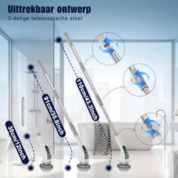 VH Supplies®Schrobmachine - Poetsmachine - Schrobzuigmachine - Incl. 7 Borstelkoppen — thumbnail 5