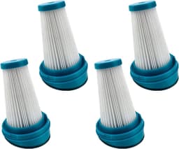 4-pack HEPA-filters geschikt voor Black Decker SVF11 SVA320 SVA420 SVA520 stofzuigers (vervangingsfilter) — thumbnail 1