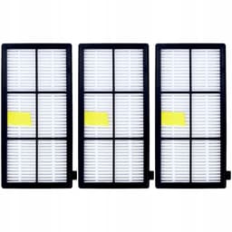 Sillar 3x Stofzuigerfilter - HEPA-filter voor Robotstofzuiger - geschikt voor iRobot Roomba Serie 800 900 – vervangingsfilter voor modellen 966, 971, 975, 980, 981 — thumbnail 1