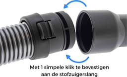 Telescoop Buis en Handgreep geschikt voor Miele S500, S700, S4000 en S5000 Series - 35 mm — thumbnail 4