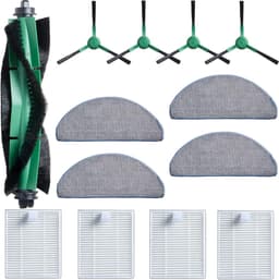 13 Stuks Accessoireset gescht voor iRobot Roomba Combo 2 Essential Y0140/Y0112/Y0110, voor Roomba 105 Combo Vervanging, 1 handborstels, 4 filters, 4 zijborstels, 4 dweilpads — thumbnail 1