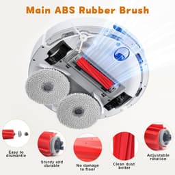 Accessoires gescht voor Roborock Qrevo Pro/Qrevo S/Qrevo MaxV, Reserveonderdelen Robot Stofzuiger Stofzakken Hoofdborstel Doeken Filters Zijborstels Reserveonderdelen — thumbnail 5