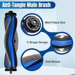 PromoHome 17-delige geschikt voor Ecovacs Deebot T80 Omni/T80 - Complete onderhoudskit met hoofdborstel, dweilroller, zijborstels, HEPA-filters en stofzakken — thumbnail 5