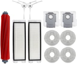 Geschikt voor Roborock P10/Qrevo veegrobot accessoires hoofdborstel filterrand borstel stofzak stofdoek-11 stuks — thumbnail 1