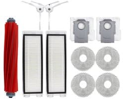Geschikt voor Roborock P10/Qrevo veegrobot accessoires hoofdborstel filterrand borstel stofzak stofdoek-11 stuks