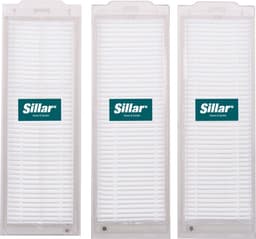 Sillar, set accessoires voor stofzuiger, vervangings, geschikt voor Mi Robot Vacuum Mop Pro, Viomi V2 V3 PRO SE, 3x HEPA filters, 3 zijborstels, hoofdborstel, 7 stuks — thumbnail 3