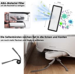 PromoHome Accessoires voor Roborock Qrevo Curv/Qrevo Curv S5X/Qrevo Edge/Qrevo Edge, S5A — thumbnail 3