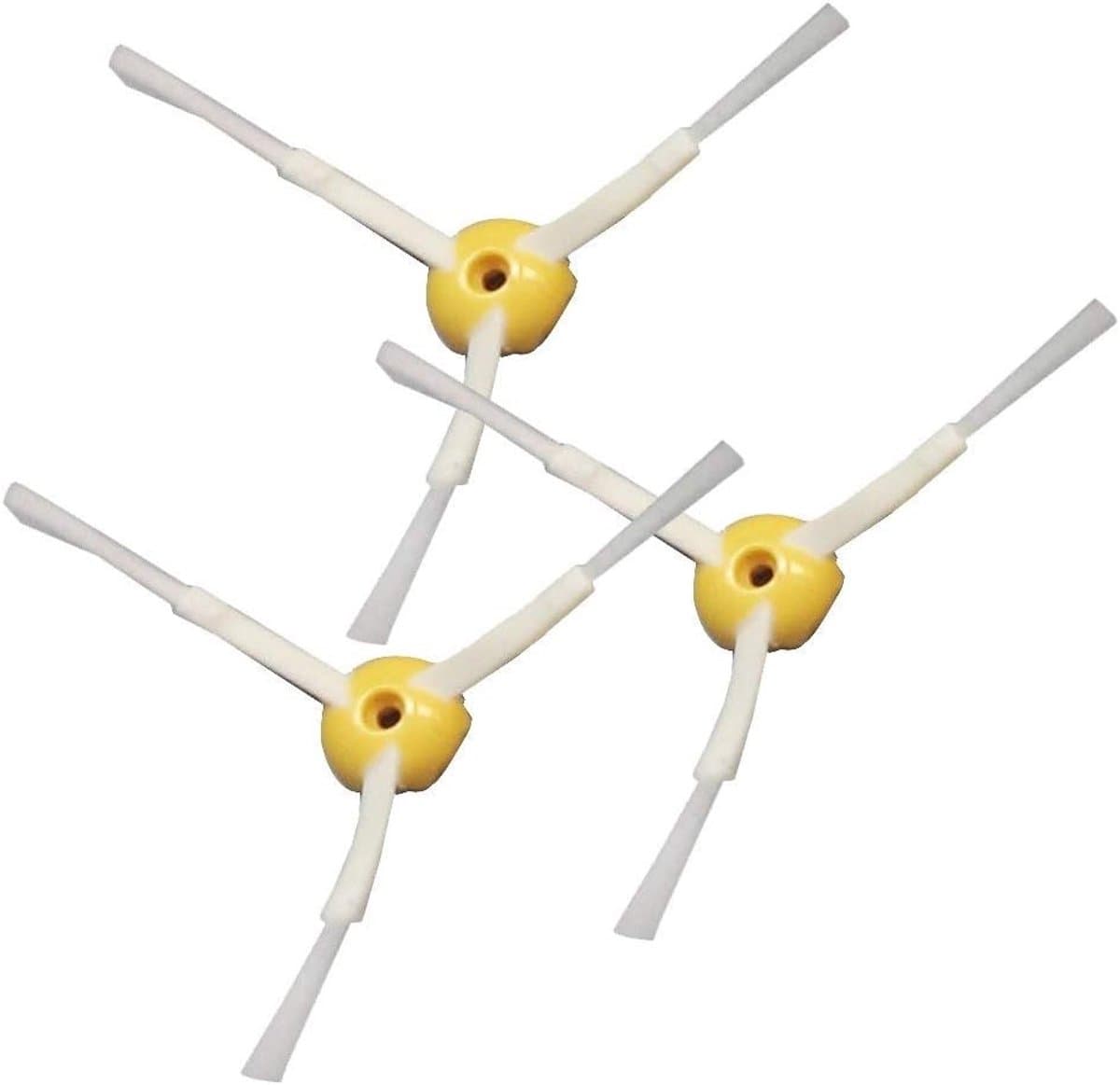 3-pack vervangende 3-armige zijborstels voor iRobot Roomba- compatibel met de 500-- 600- en 700-serie- behalve de 645-- 655-- 675- en 670-- 671- en 690-serie. — afbeelding 1