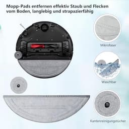 PromoHome 23-delig accessoireset voor robotstofzuigers - Geschikt voor Roborock Saros 10 robotstofzuiger — thumbnail 3