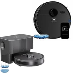 TONIHOMI® M30 + Q8 Robotstofzuiger Combi Deal – Met Dweilfunctie – LDS Laser Navigatie – Automatisch Legen – App Bediening – Laadstation – Huisdieren – Zwart — thumbnail 1