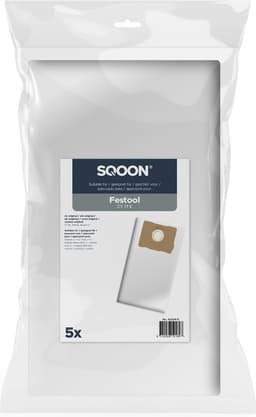 Stofzuigerzakken geschikt voor Festool CT17E, 5 zakken — thumbnail 2
