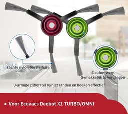 Onderdelen geschikt voor Ecovacs Deebot X1 (Turbo) en T10 - 11-delig — thumbnail 2