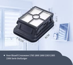 Replacements® Onderdelen geschikt voor Bissell Crosswave en Cordless - NIET de Cordless Max en X7 - 5-delig — thumbnail 5