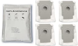Replacements® Stofzuigerzakken geschikt voor Irobot Roomba e5 e6 e7 i1 i1+ i3 i3+ i4 i4+ i5 i5+ J5 J5 combo i6 i6+ i7 i7+ J7 J7+ i8 i8+ - 4 stuks — thumbnail 2