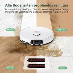 Allecto Premium - Vervangende reinigingsborstels voor Roborock stofzuigers - Set van 2 borstels - Geschikt voor dweilen en docken — thumbnail 2