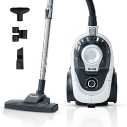 VacniQ Stofzuiger met zak - lichtgewicht stofzuiger voor tapijten en harde vloeren - Grote stofbak van 2,5 liter - Intrekbaar Snoer - 899 W- 73dB - HEPA filter - Zwart — thumbnail 1