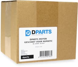 Dparts motor geschikt voor Numatic stofzuiger - 620W 230V - voor Henry en Hetty Next series motorkop - nr. 205840 - DL1553T — thumbnail 3