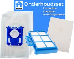 Kleanburg® - Geschikt voor Philips PowerGo -Onderhoudsset - 10 Stofzuigerzakken - 1 HEPA-filter - 1 Motorfilter — thumbnail 2