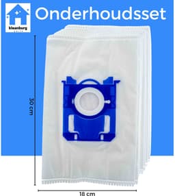 Kleanburg® - Geschikt voor Philips Performer Silent - Onderhoudsset - 10 Stofzuigerzakken - 1 HEPA-filter - 1 Motorfilter — thumbnail 2