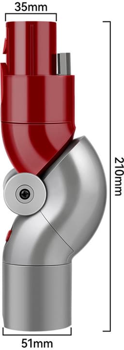 Stofzuigeronderdelen Adapters - Geschikt Voor Dysons Vacuum V7 V8 V10 V11 - Snelontgrendelingsadapter - Gereedschap Onderste adapter - 967762-01 - Reinigingsgereedschap — thumbnail 3