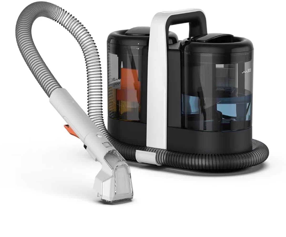 Handheld Tapijt Reiniger 600W Handheld 15Kpa Gekabelde Spot Schone Machine Natte Stof Bank Reiniging Huisdier Draagbare Auto — afbeelding 1