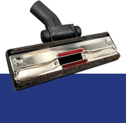 Combinatie zuigmond universeel 35 mm - incl. 32 mm reduceer ring- | Lichtgewicht model met natuurhaar en wieltjes | Geschikt voor o.a. AEG, Bosch, Electrolux, Nilfisk, Miele, Philips, Numatic, Siemens en andere merken | Multaparts® huismerk — thumbnail 3