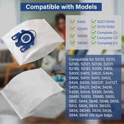 10 - stuks - Geschikt voor vervangende zakken voor Miele HyClean 3D Efficiency GN Classic C1 Complete C2 C3 Series S2000 S5000 S8000 stofzuigers. — thumbnail 4
