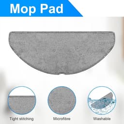 Allecto Plus - Accessoireset voor robotstofzuigers - Hoofdborstel, HEPA-filters, Reinigingsdoeken, Zijborstels - Roborock Q7 M5 / Q7 L5 — thumbnail 2