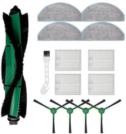 PolkaHome® vervangingsset geschikt voor iRobot Roomba Combo Essential Y0110 Y0112 Y0140 Y0510 Combo 2 Essential, IRobot Roomba 105 Combo, Q0120 Y0140 Y0110 Q011, Accessoires, onderdelen — thumbnail 1