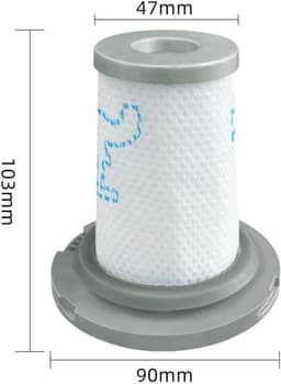 Allecto Premium - Stofzuigerfilter voor X-Force Flex 8.60 RH96 & X-PERT 6.60 RH68 met vervangbare filters. — thumbnail 2