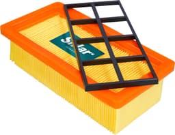 Sillar, Filter voor stofzuiger, papier, gegolfd, vervanging 6.415-953.0, geschikt voor stofzuiger Karcher AD2 AD3 AD 3.000 AD 3.200 AD4, 1 stuk — thumbnail 3