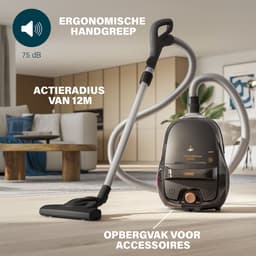 Airmotion Pro Stofzuiger - 336090 - Met zak - Volume: 4L - 800W - Bereik van 12m - HEPA-filtersysteem - Snelheidsregeling & uniek geurfilter — thumbnail 2