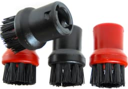 4-delige borstelset geschikt voor Karcher stoomreiniger - series SC1 SC2 SC3 SC4 SC5 SC6 - Ronde Borstel 28630580 — thumbnail 1