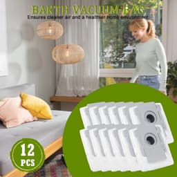 12 Stofzuigerzakken Geschikt voor iRobot Roomba i7 i7+ i8 i8+ i4 i4+ i6 i6+ j7 j7+ s9 s9+ E5 E6 E7, Vervangende Zakken Geschikt voor Roomba I/S/J-Serie, Accessoires Geschikt voor Roomba i7 Stofzuiger — thumbnail 5