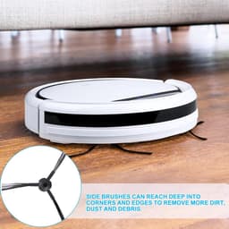 2 filters en 4 zijborstels, accessoire vervanging Geschikt voor Robot Medion E32 (MD 18510), E32 SW (MD 18503), MD16192, MD18500, MD18501, MD18600 — thumbnail 2