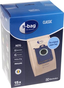 Electrolux - STOFZUIGERZAK S-BAG --E200M CLASSIC DOOS VAN 15 Stuks - 9001688002 — thumbnail 4