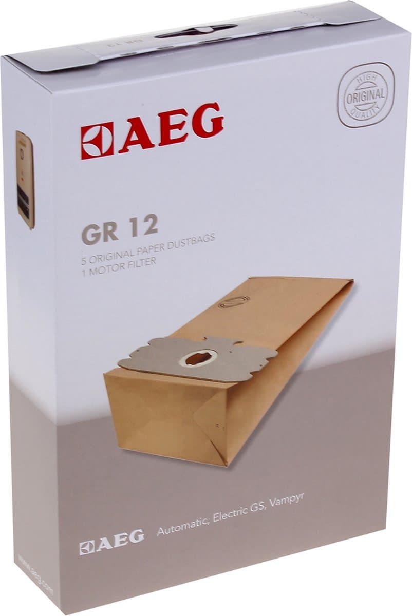AEG - STOFZUIGERZAK ORIG GR12 VAMPYR 500/600 SET 5+1 - 8996689012533 — afbeelding 1