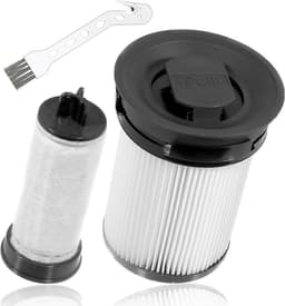 Replacements® filters geschikt voor Miele Triflex HX1 – set van 2 filters + 1 krabber — thumbnail 2