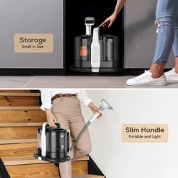 Nyoz tapijtreiniger - Vlekkenreiniger - Meubelreiniger - 500 W - 11 kPa zuigkracht - 1,5 L watertank - Voor tapijt en bekleding — thumbnail 4