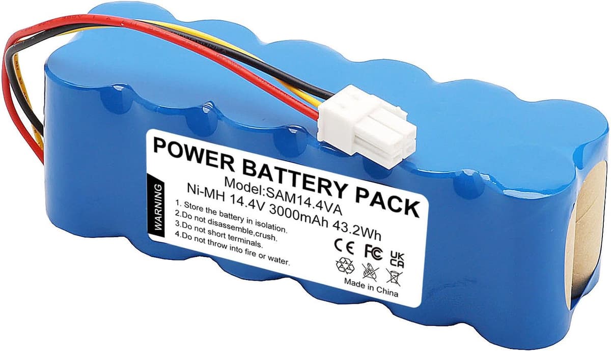 Stofzuigeraccu - 14,4 V - 3000 mAh - Ni-MH — afbeelding 1