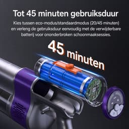 HomeGoodies ILIFE H90 Pro Steelstofzuiger met Auto-Leegstation 2-in-1 – 35kPa Zuigkracht & Draadloos – Ideaal voor Dierenhaar — thumbnail 3