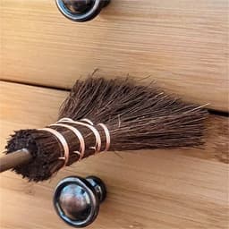 Mini Bezem - Reinigingsset - Bureau Schoonmaken - Zachte Dichte Borstels - Compact Formaat - Blauw — thumbnail 5