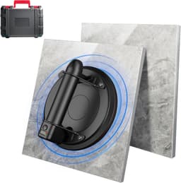 Elektrische Vacuümzuiger - Tegellifter Glaszuiger - Zwaar Materiaal Verplaatsen - Digitaal Display - 20 cm Diameter - Zwart — thumbnail 1
