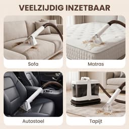 Tapijtreiniger en Vlekkenreiniger - Vuil- en Vochtopname - 16 kPa - Voor Bank, Tapijt en Auto — thumbnail 2