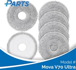 Mova V70 Ultra Dweilpads (6 Stuks, Plus.Parts® alternatief voor RMP8) — thumbnail 1