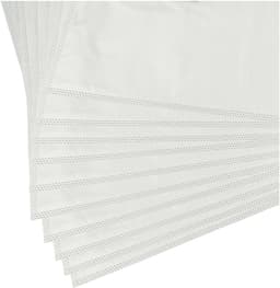 vhbw 20x stofzakken, compatibel met de Nilfisk Alto Attix 33-2L IC, Attix 33-2M PC, Attix 30-21 PC en Attix 33-01 IC stofzuigers - 49,2 cm x 37,5 cm, wit — thumbnail 3