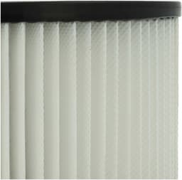 vhbw 8x geplooid filtervervanging voor Stayer 8190.98 voor asstofzuigers - cartridgefilter zwart wit wasbaar — thumbnail 5