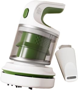 Mini Stofzuiger - Bureau Reiniger - Toetsenbord Schoonmaken - Draadloze Werking - 14.7 cm Hoog - Groen — thumbnail 1